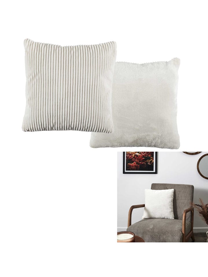 Ethnical Life Poduszka w kolorze białym - 40 x 40 cm rozmiar: onesize