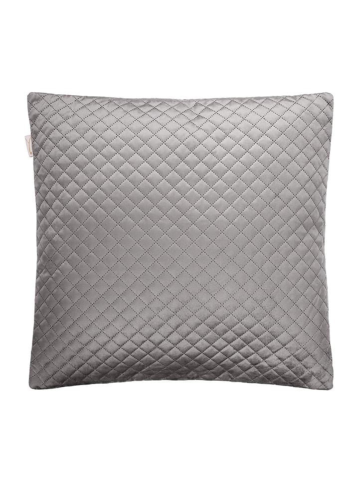 Yellow Dekoracyjna poduszka "Victoria" w kolorze szarym rozmiar: 180x260 cm