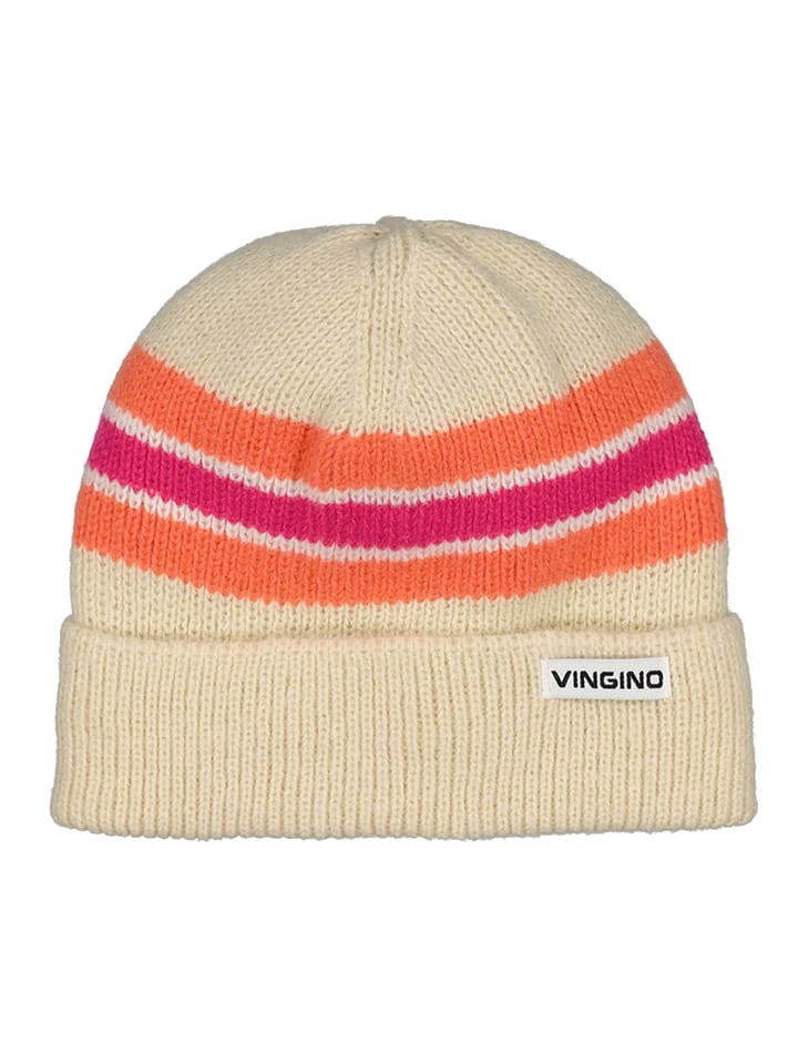 Vingino Czapka w kolorze kremowym rozmiar: 146-164