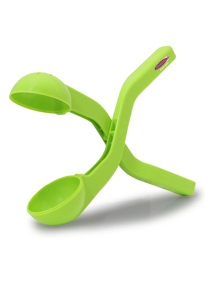 Jamara Szczypce "Snow Play" w kolorze zielonym do śnieżek - 2+ rozmiar: onesize