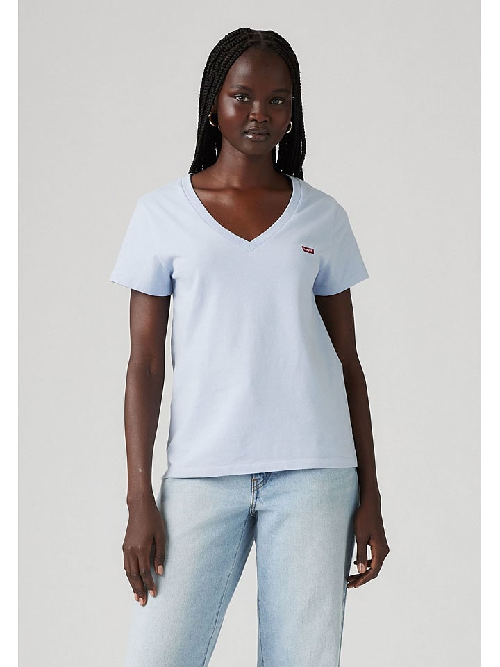 Levi's Koszulka w kolorze błękitnym rozmiar: S