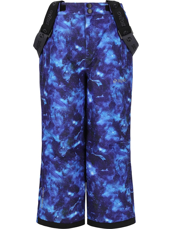 Zigzag Spodnie narciarskie "Soho" w kolorze niebieskim rozmiar: 152/158