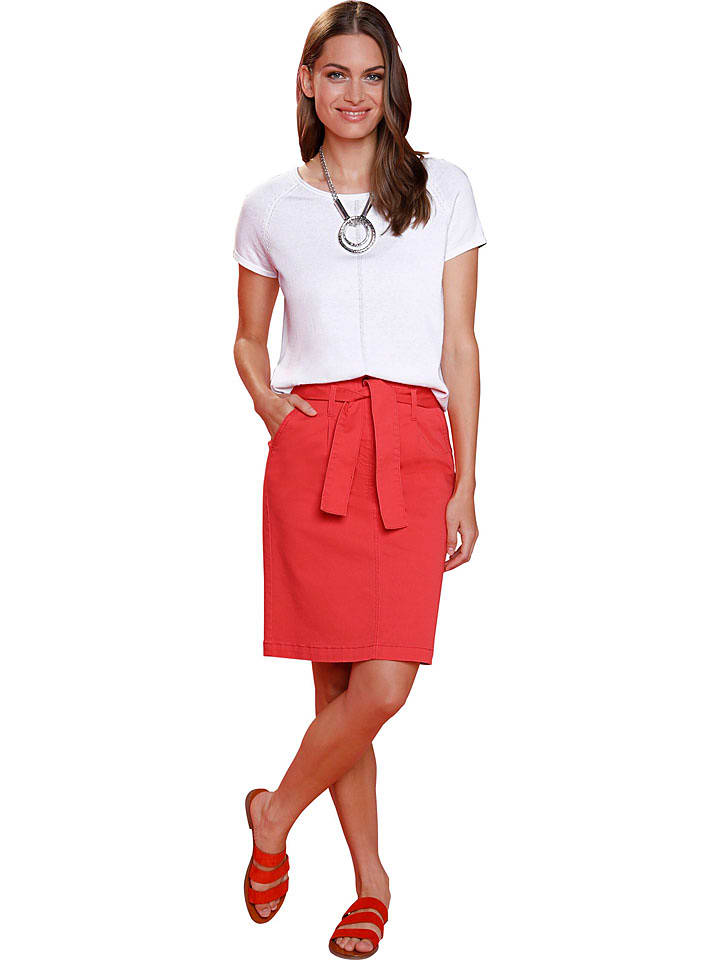 Heine Spódnica w kolorze czerwonym rozmiar: 34