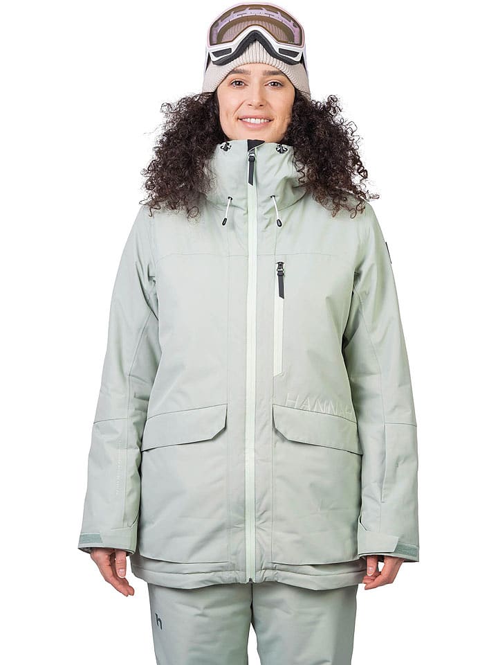 Hannah Kurtka narciarska "Merila" w kolorze zielonym rozmiar: 38