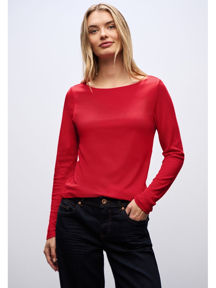 Street One Koszulka w kolorze czerwonym rozmiar: 40