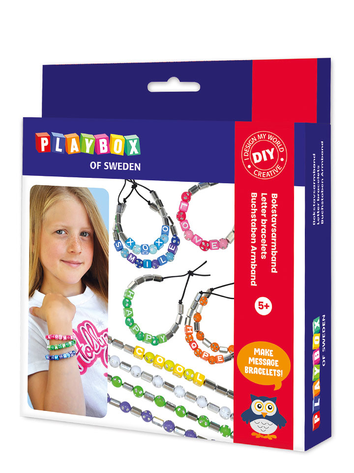 Playbox Zestaw kreatywny "Bransoletki" - 5+ rozmiar: onesize
