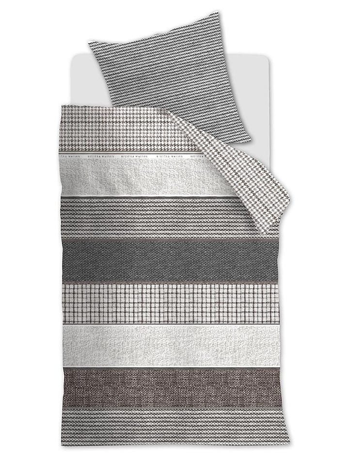 Ambiante Komplet pościeli "Tailor" w kolorze szarym rozmiar: 135x200 cm