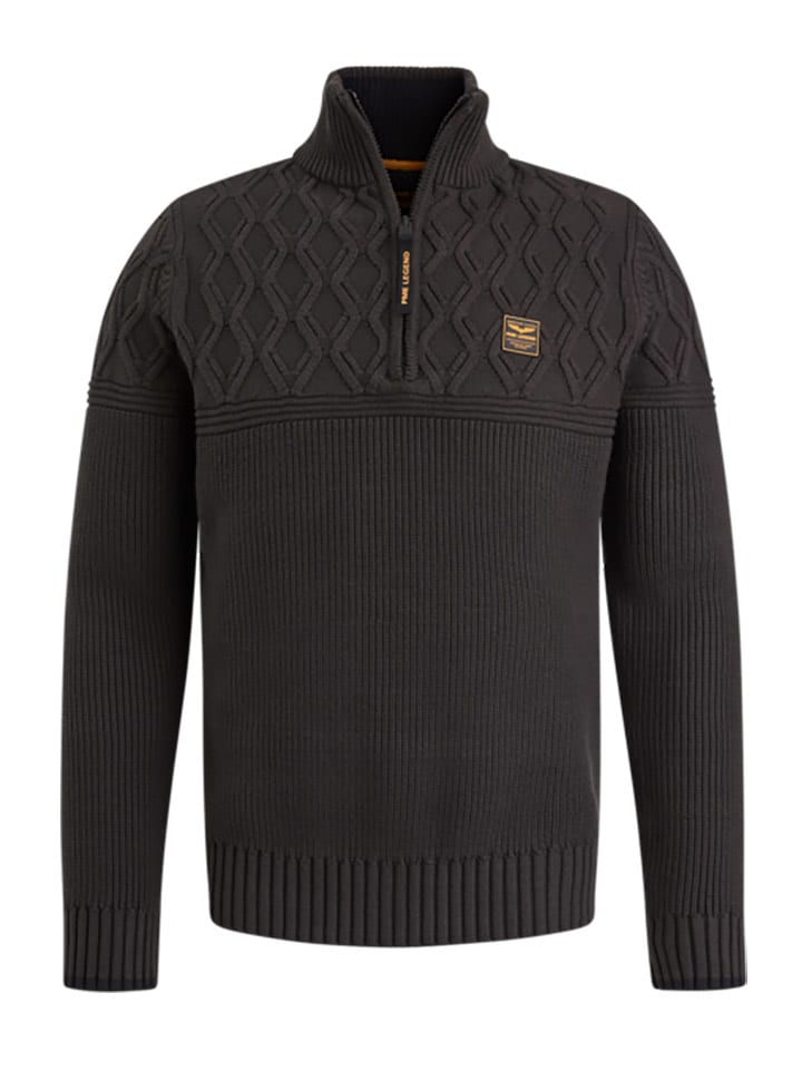PME Legend Sweter w kolorze ciemnobrązowym rozmiar: S