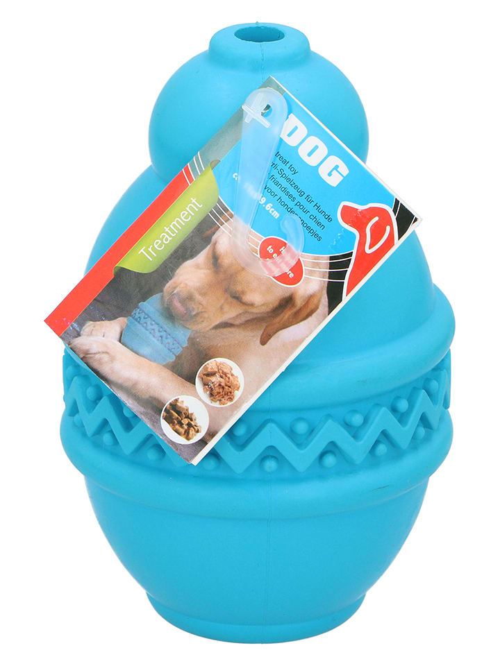 Edco Zabawka w kolorze niebieskim do napełniania smakołykami - rozmiar L rozmiar: onesize