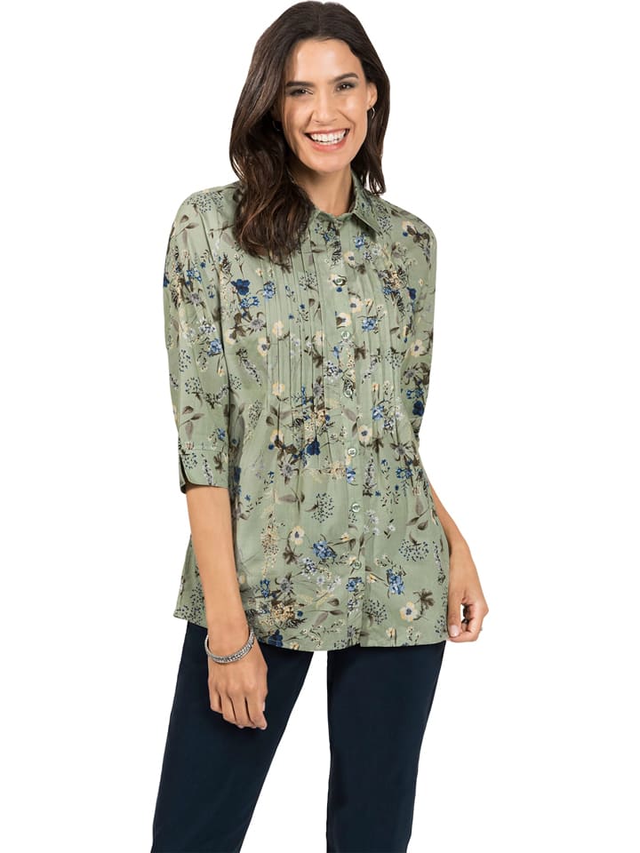 WITT WEIDEN Bluzka w kolorze zielonym rozmiar: 52