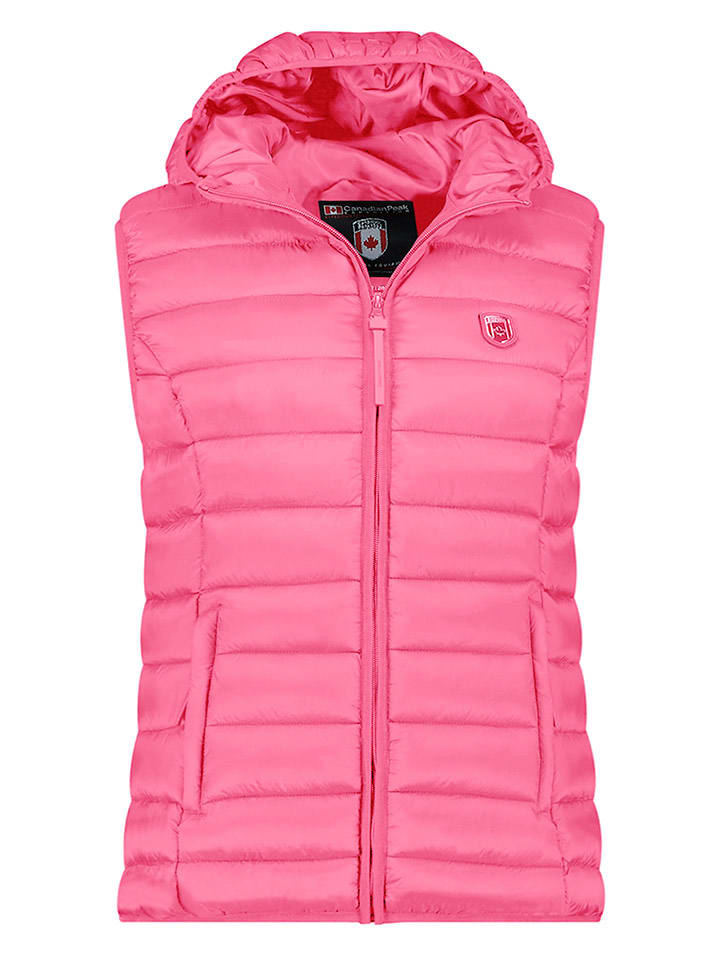 Canadian Peak Kamizelka pikowana "Vakitaleak" w kolorze różowym rozmiar: S