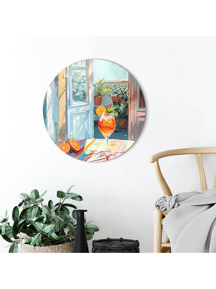 Orangewallz Druk artystyczny "Spritz Hour" rozmiar: 50 cm