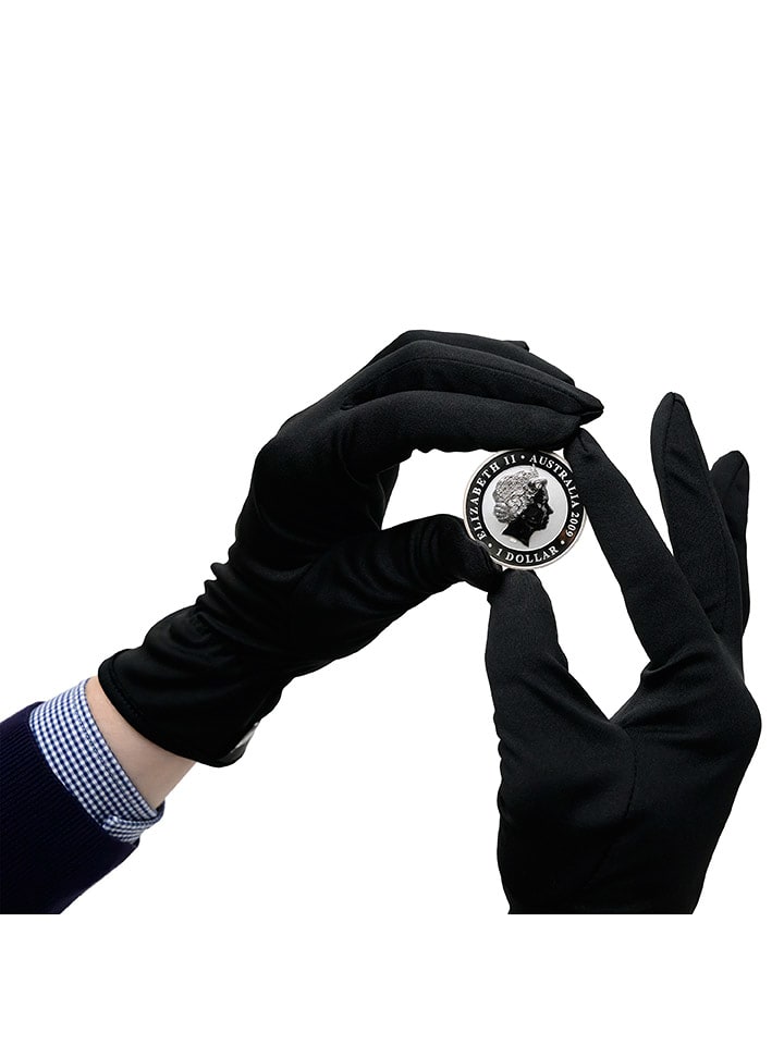 Leuchtturm Rękawiczki w kolorze czarnym do monet - rozmiar S rozmiar: onesize
