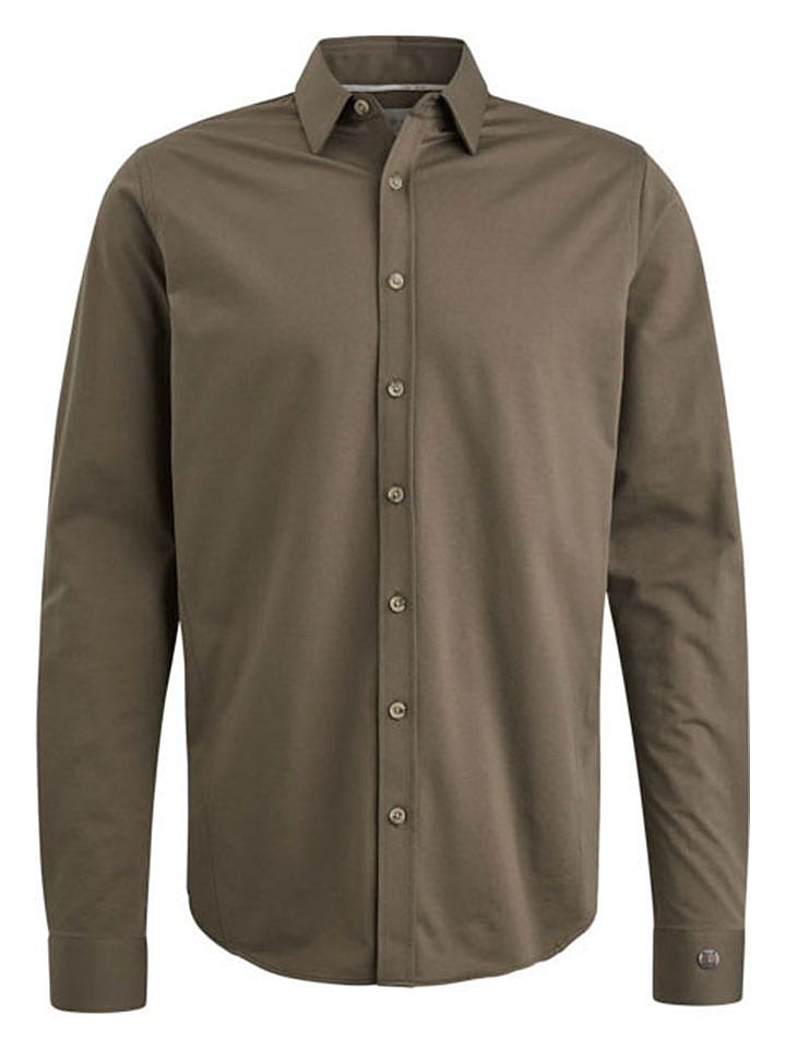 CAST IRON Koszula - Regular fit - w kolorze khaki rozmiar: M