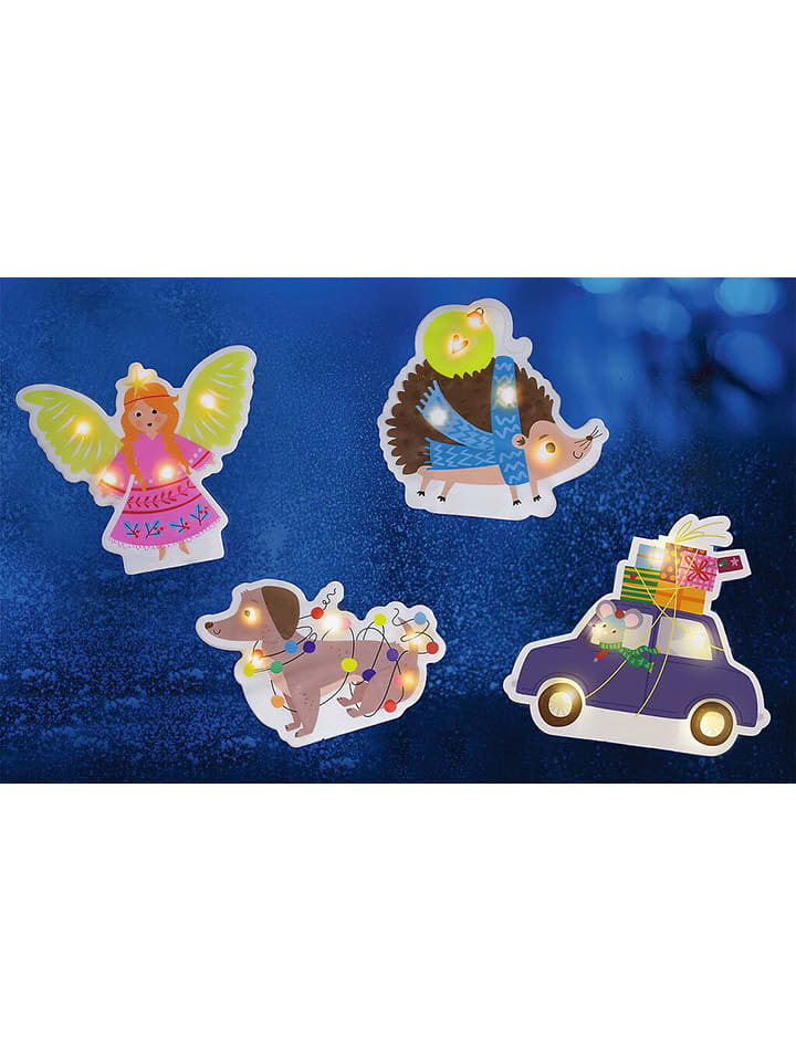 moses. Świecąca naklejka "Winter magic" na okno (produkt niespodzianka) rozmiar: onesize