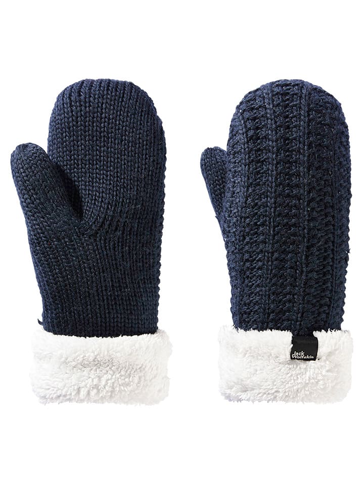 Jack Wolfskin Rękawiczki "Highloft" w kolorze granatowym rozmiar: S