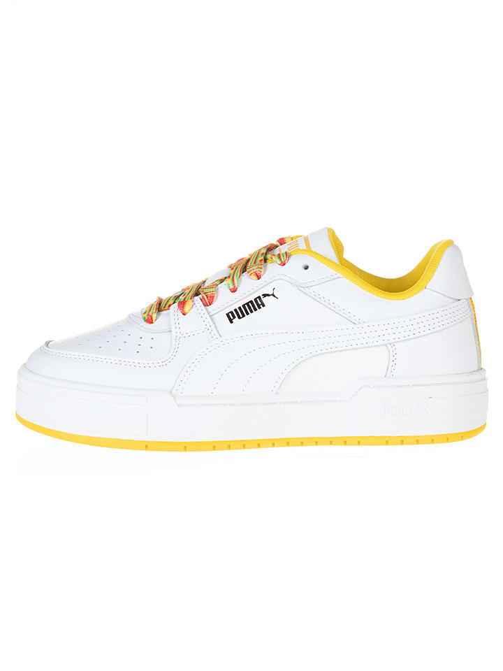 Puma Sneakersy "Ca Pro Ghana" w kolorze biało-żółtym rozmiar: 42,5