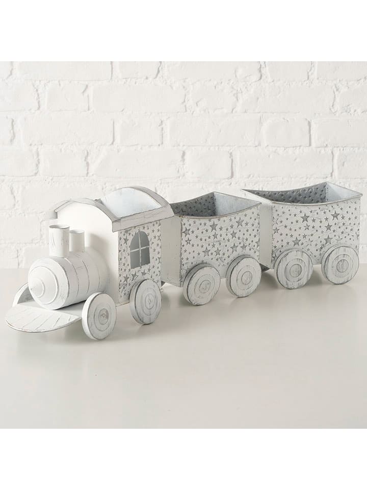 Boltze Dekoracja "Stephanus" w kolorze białym - 73 x 20 x 15,5 cm rozmiar: onesize