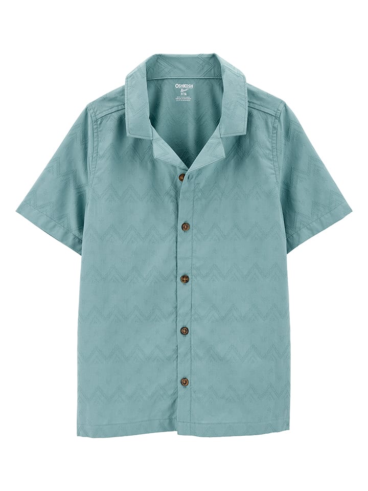 OshKosh Koszula w kolorze turkusowym rozmiar: 122
