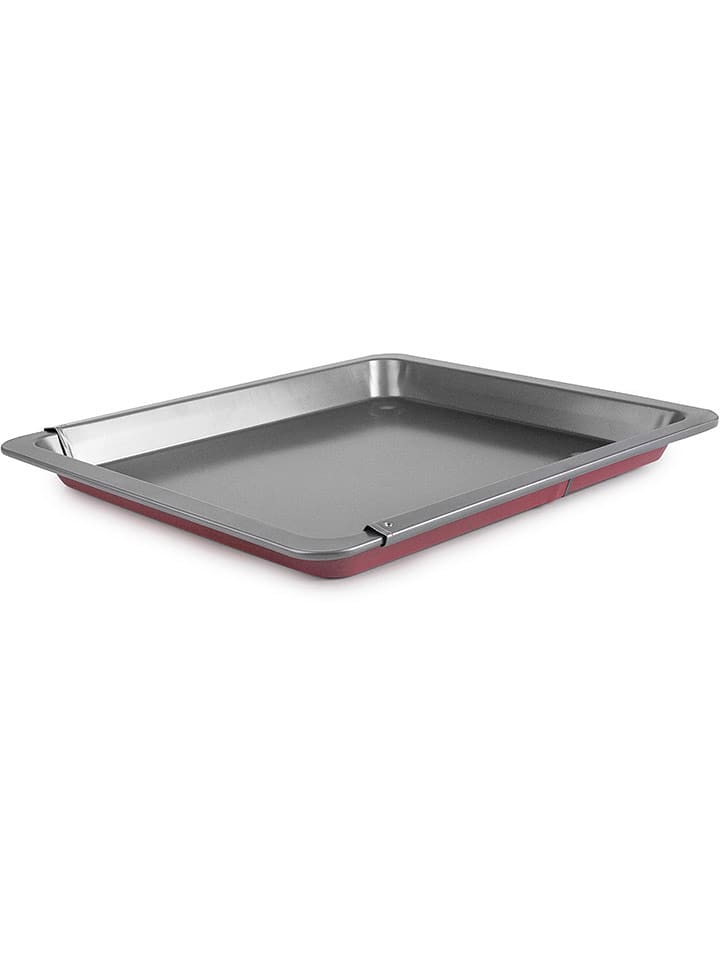 Ibili Blacha "Karamel" w kolorze czerwonym do pieczenia - 38 x 33 cm rozmiar: onesize