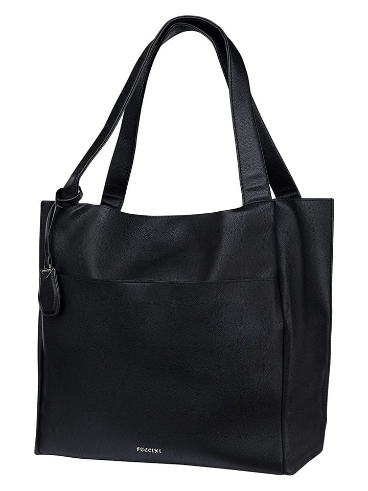 Puccini Torebka w kolorze czarnym - 36 x 35 x 14 cm rozmiar: onesize