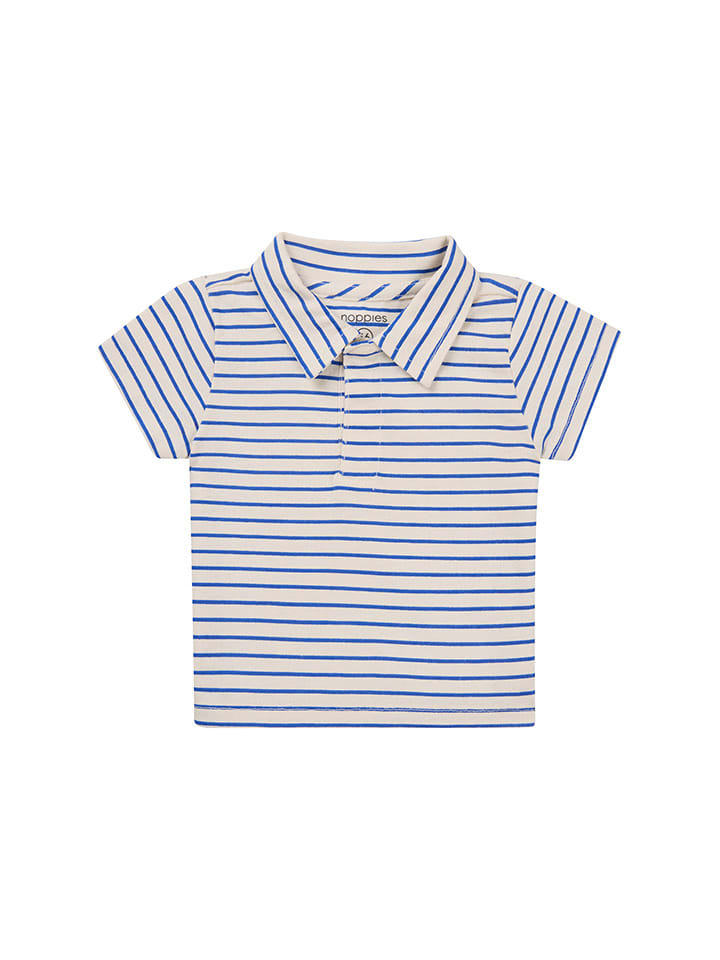 Noppies Koszulka polo "Okaya" w kolorze białym rozmiar: 74