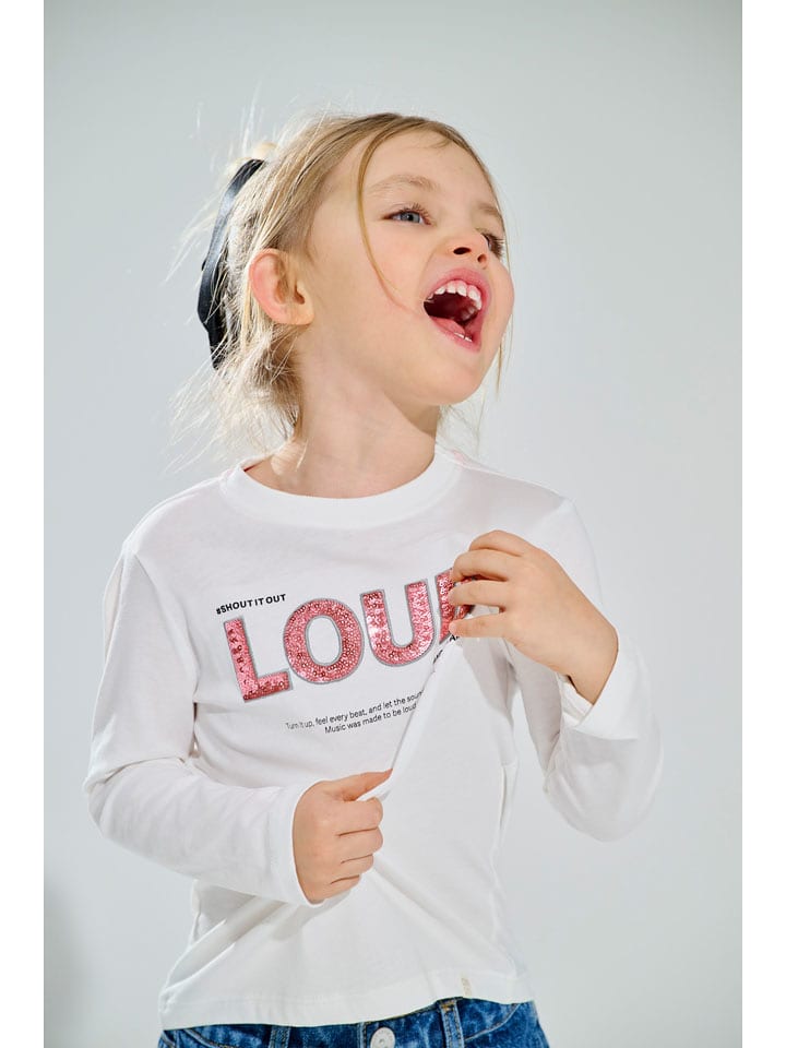 KIDS ONLY Koszulka "Zenia" w kolorze kremowym rozmiar: 92