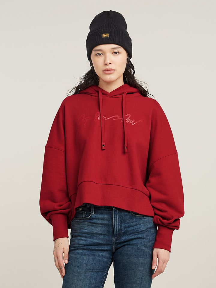 G-Star Bluza w kolorze czerwonym rozmiar: XS