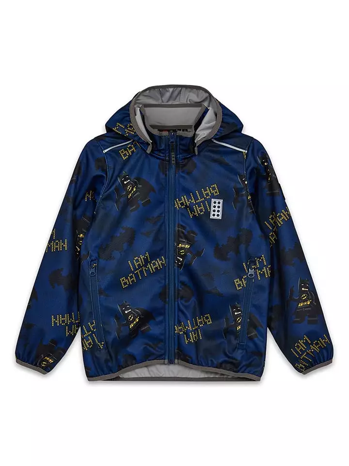 LEGO Kurtka softshellowa w kolorze granatowym rozmiar: 140