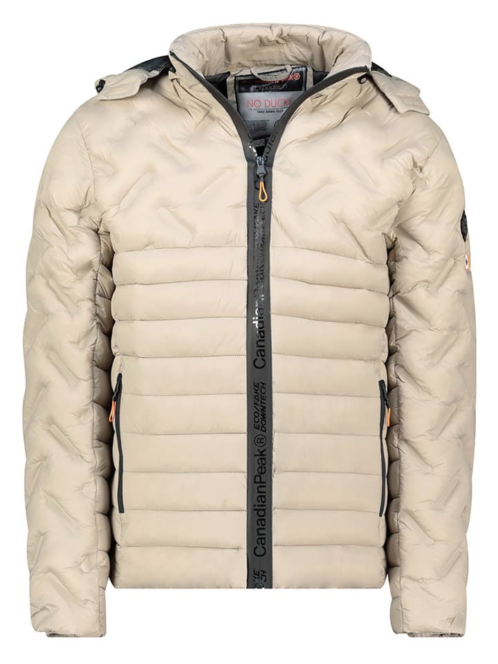 Canadian Peak Kurtka pikowana "Burateak" w kolorze beżowym rozmiar: 3XL