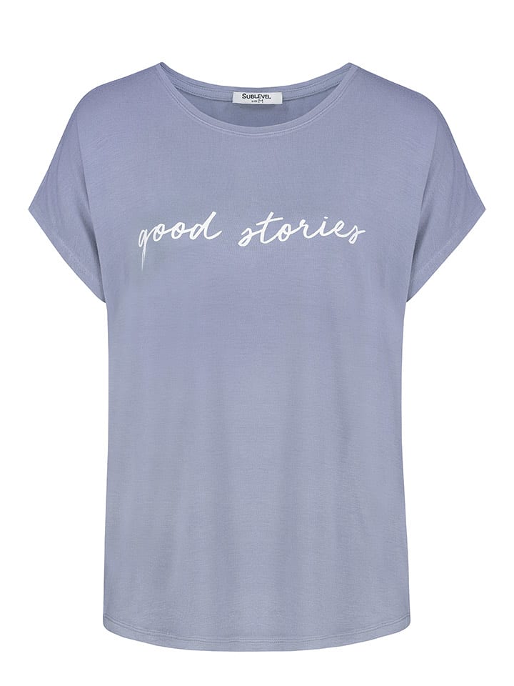 Sublevel Koszulka w kolorze błękitnym rozmiar: M