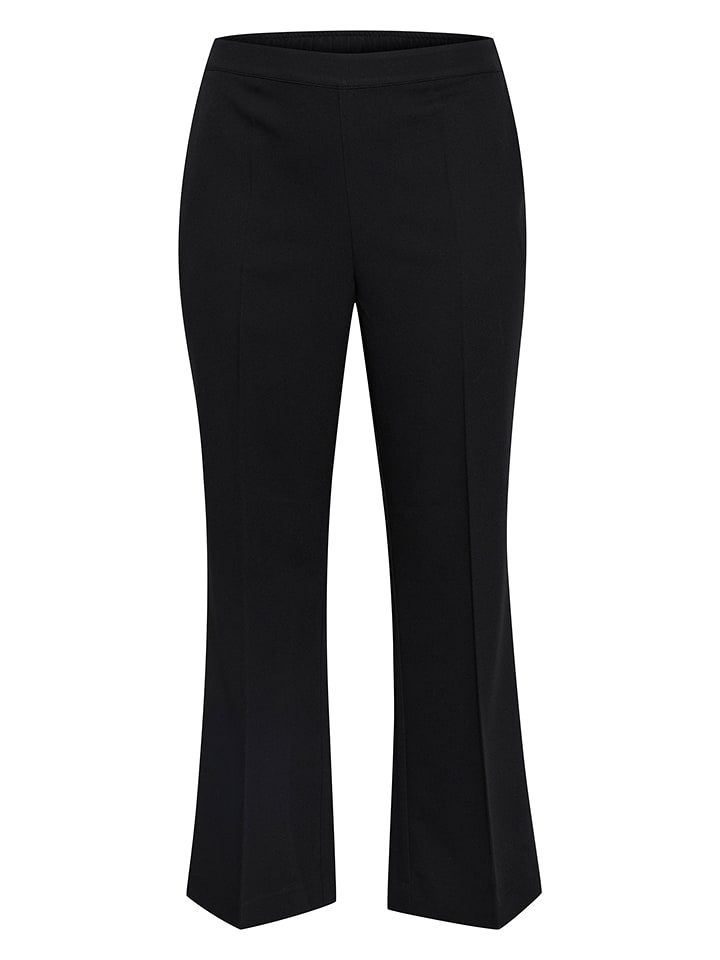 KAFFE curve Spodnie w kolorze czarnym rozmiar: 46