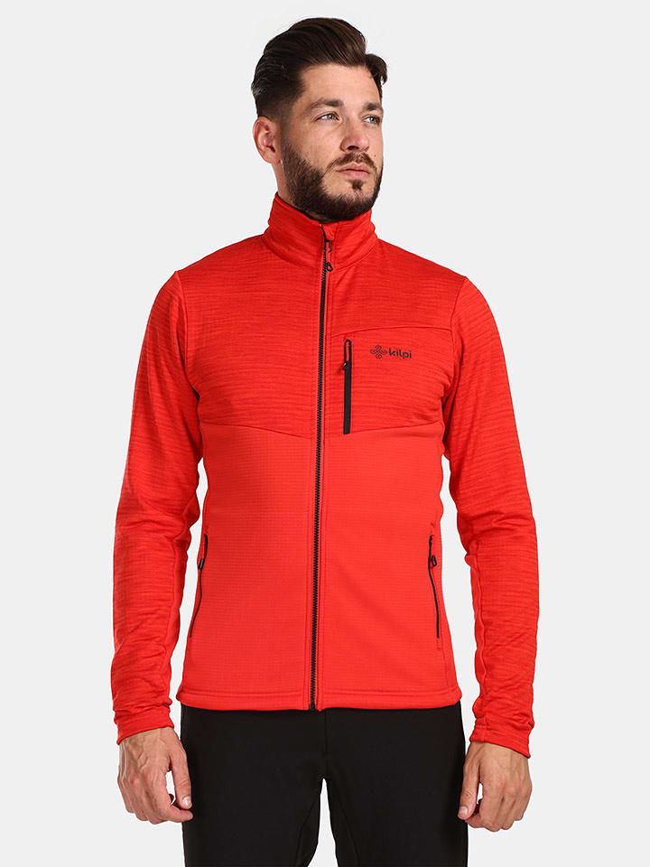 Kilpi Kurtka polarowa "Erin" w kolorze czerwonym rozmiar: XL