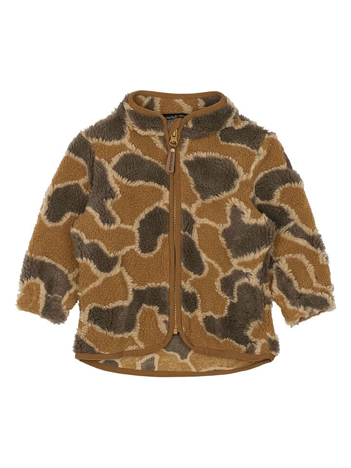 mikk-line Kurtka polarowa w kolorze jasnobrązowym rozmiar: 110