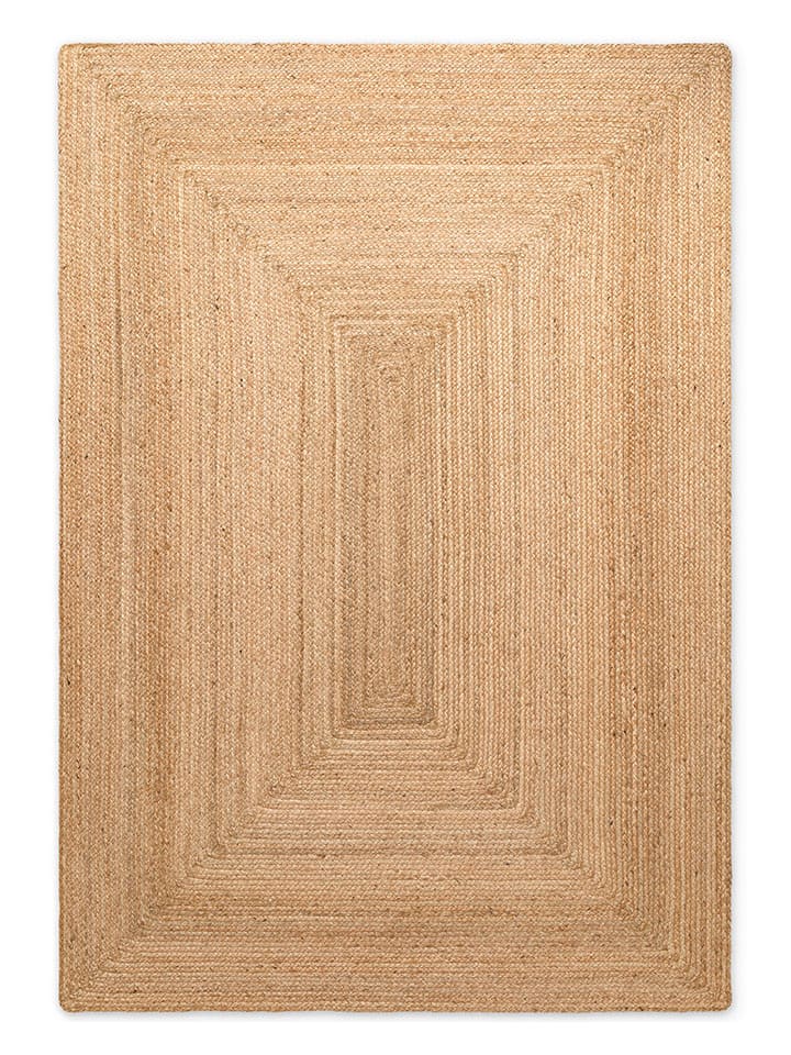 Hanse Home Dywan "Sharmila" w kolorze jasnobrązowym z juty rozmiar: 80x200 cm