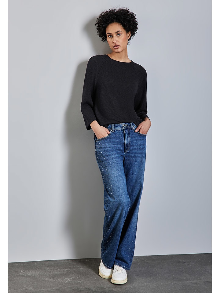 Street One Bluza w kolorze czarnym rozmiar: 40