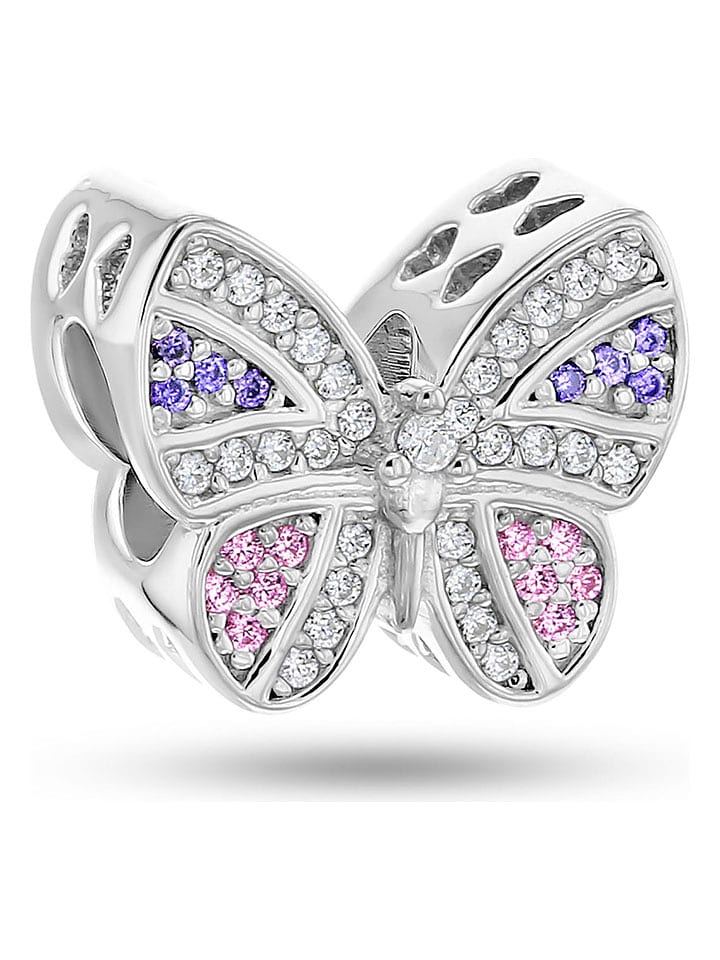 CHARM'S Srebrny charms z cyrkoniami rozmiar: onesize