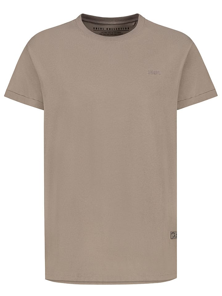 Sublevel Koszulka w kolorze szarobrązowym rozmiar: M