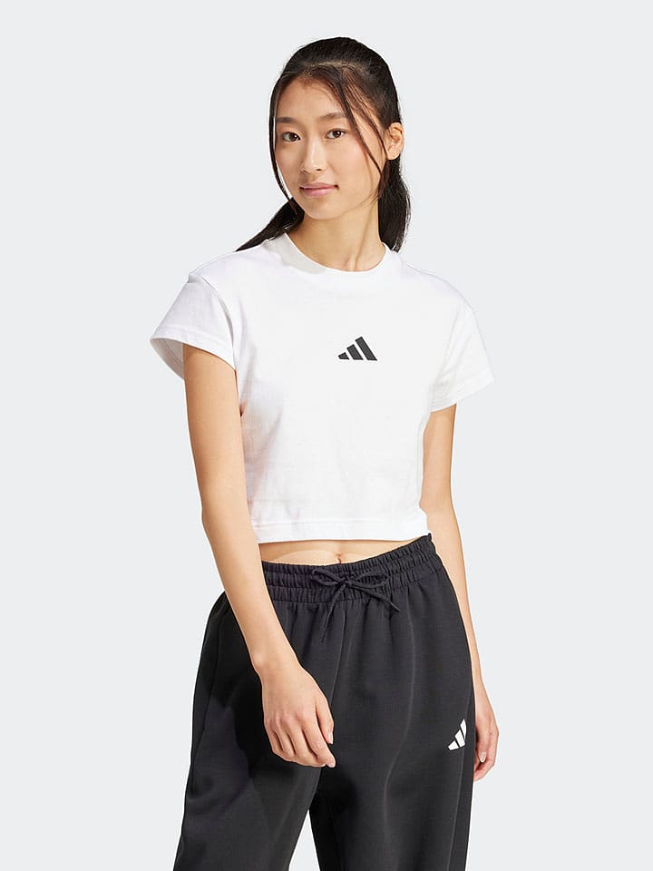 adidas Koszulka w kolorze białym rozmiar: L