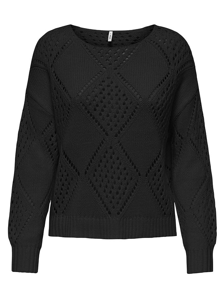 ONLY Sweter w kolorze czarnym rozmiar: M