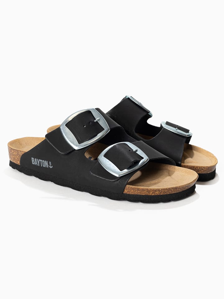 BAYTON Klapki "Alicante" w kolorze czarnym rozmiar: 37