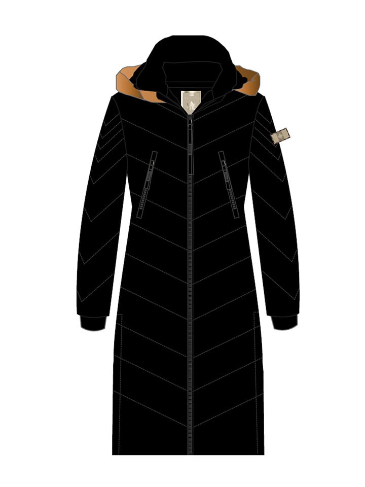 Canadian Peak Płaszcz zimowy "Capucineak" w kolorze czarnym rozmiar: 3XL