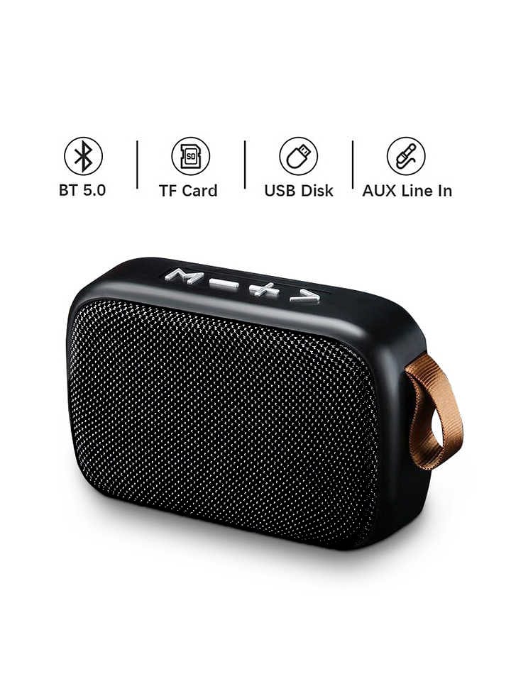 SmartCase Mini głośnik Bluetooth w kolorze czarnym - 11 x 8 x 4 cm rozmiar: onesize