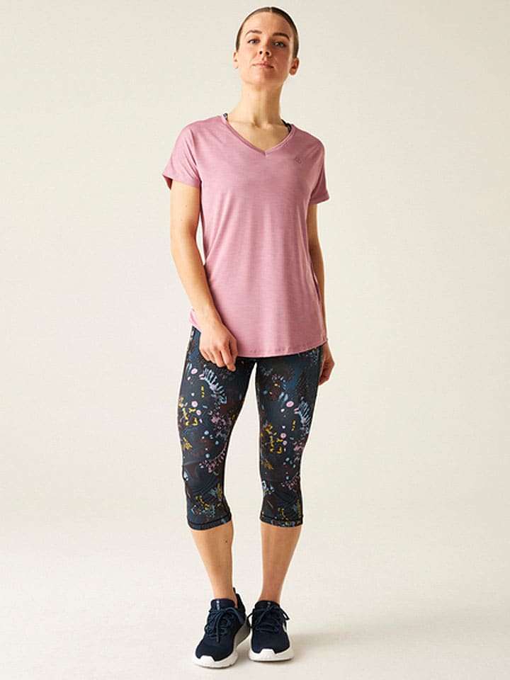 Dare 2b Koszulka sportowa "Vigilant Tee" w kolorze jasnoróżowym rozmiar: 34