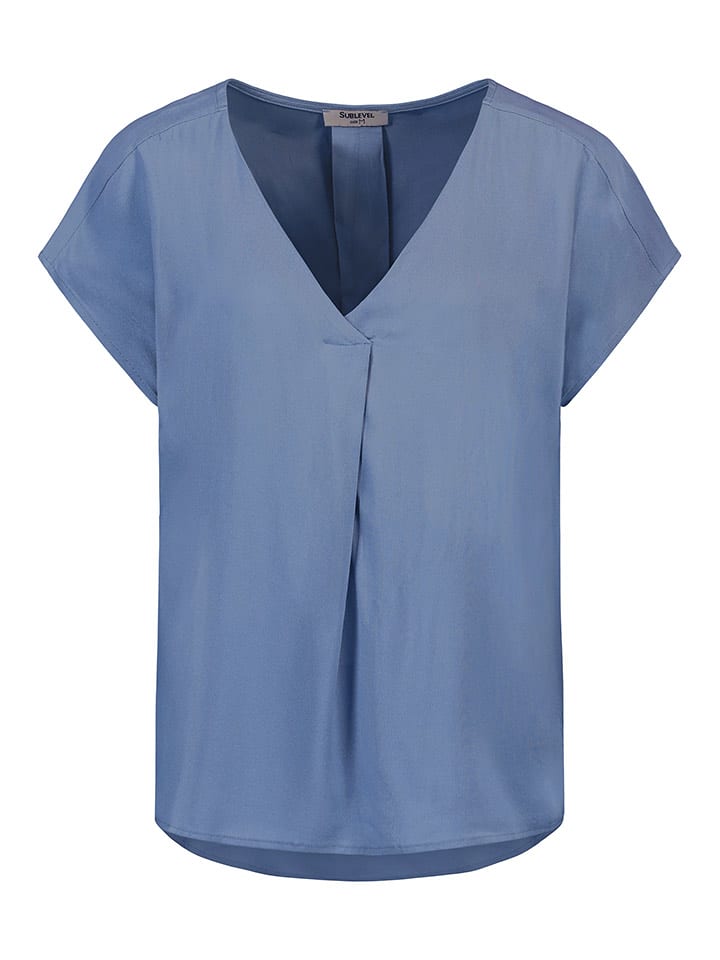 Sublevel Bluzka w kolorze niebieskim rozmiar: M