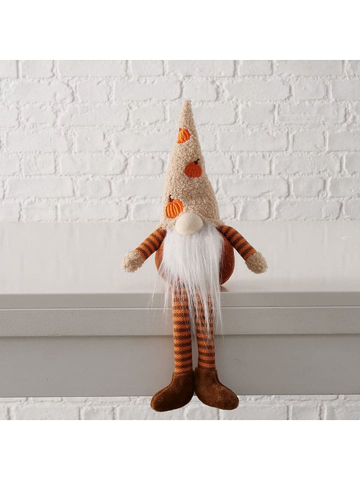 Boltze Dekoracja "Elvin" w kolorze brązowo-pomarańczowym - wys. 37 cm rozmiar: onesize