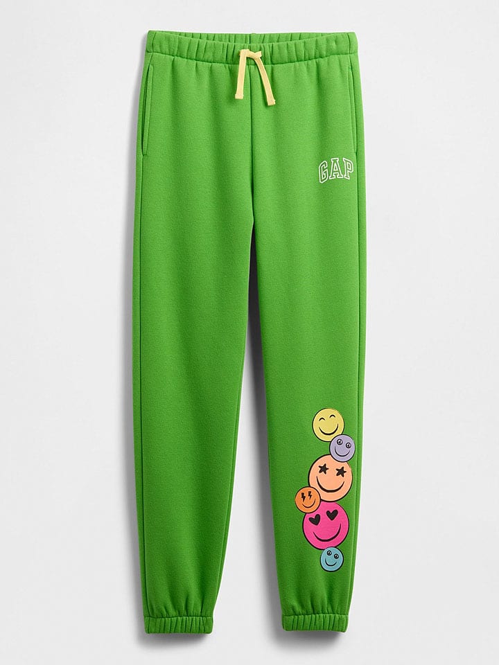 GAP Spodnie dresowe w kolorze zielonym rozmiar: 152/158