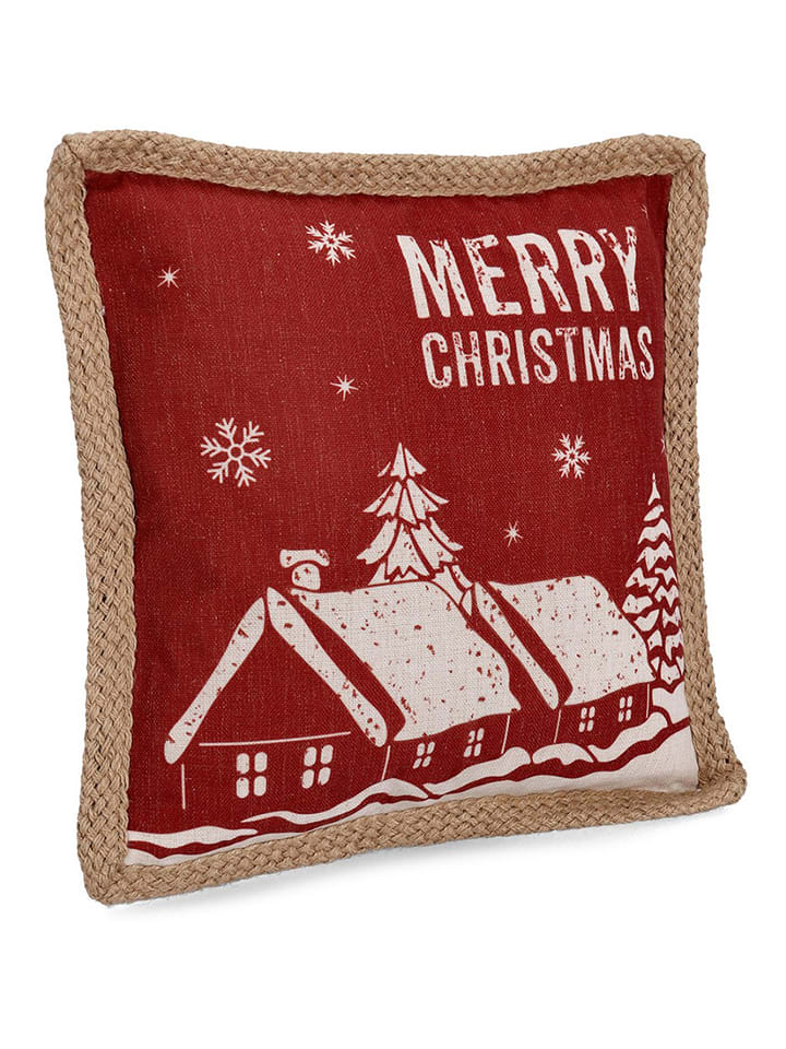 Bizzotto Poduszka "Rowan" w kolorze czerwonym - 45 x 45 cm rozmiar: onesize