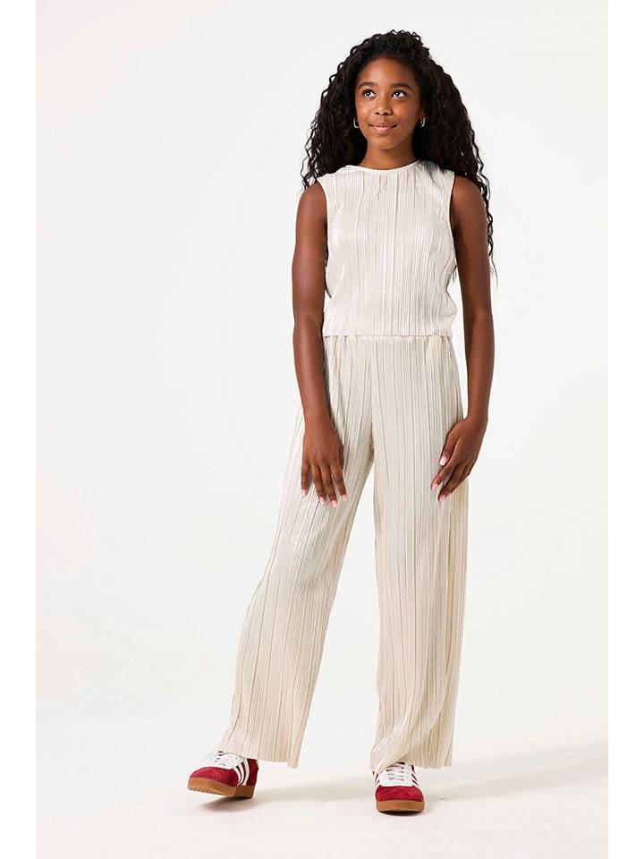 Garcia Spodnie w kolorze srebrnym rozmiar: 140