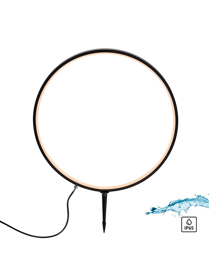 Just Light Lampa LED w kolorze czarnym na trzonku - wys. 66 x Ø 50 cm rozmiar: onesize